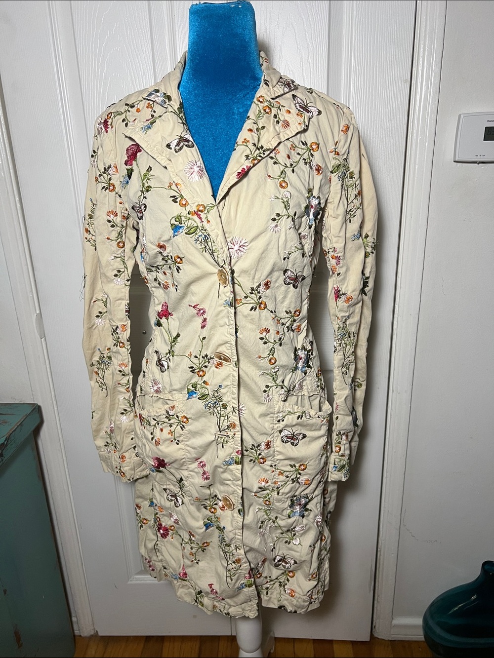 Johnny Was Embroidered Jacket Women’s Small Floral